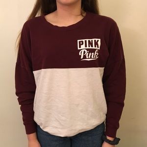 VS pink long sleeve